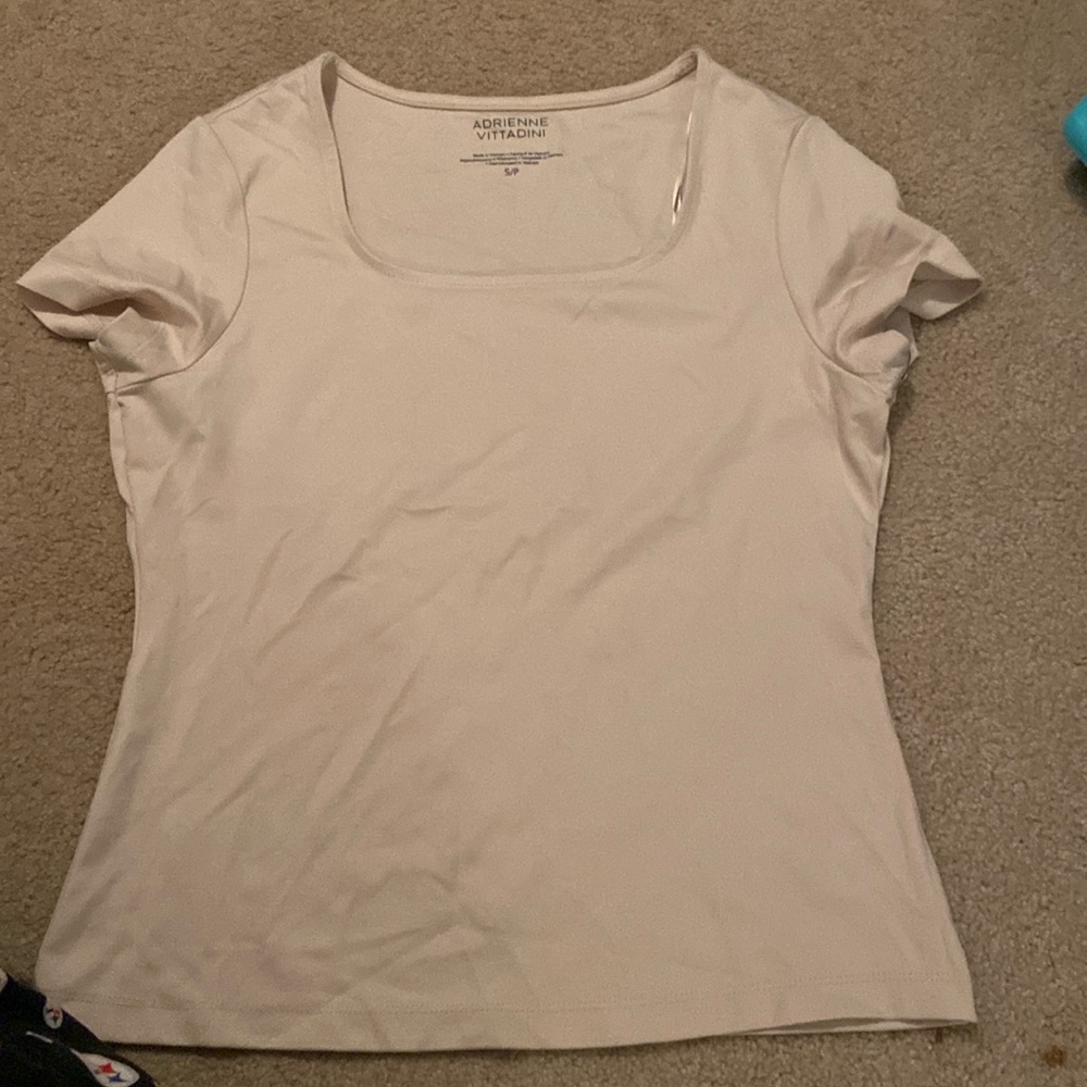 Adrienne Vittadini short sleeve top S